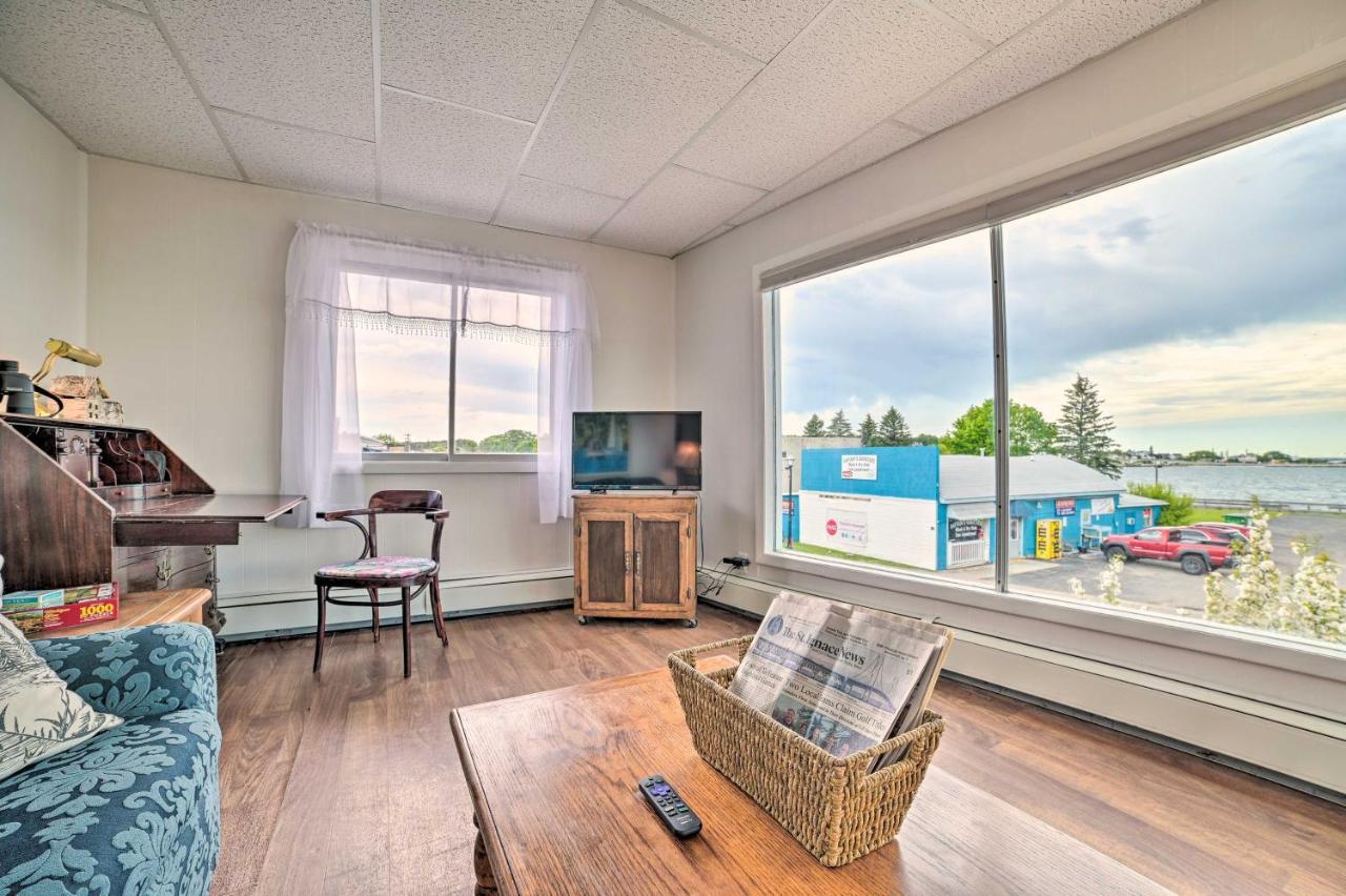 Walkable St Ignace Condo With Lake Huron Views Saint Ignace Εξωτερικό φωτογραφία